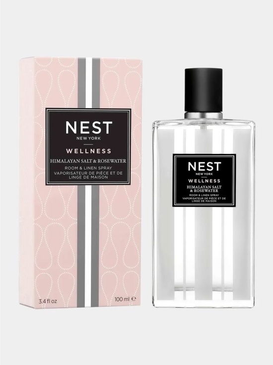 NEST Fragrances Other - NEST Fragrances Wellness Himalayan Salt & Rosewater Spray - Pink & Clear